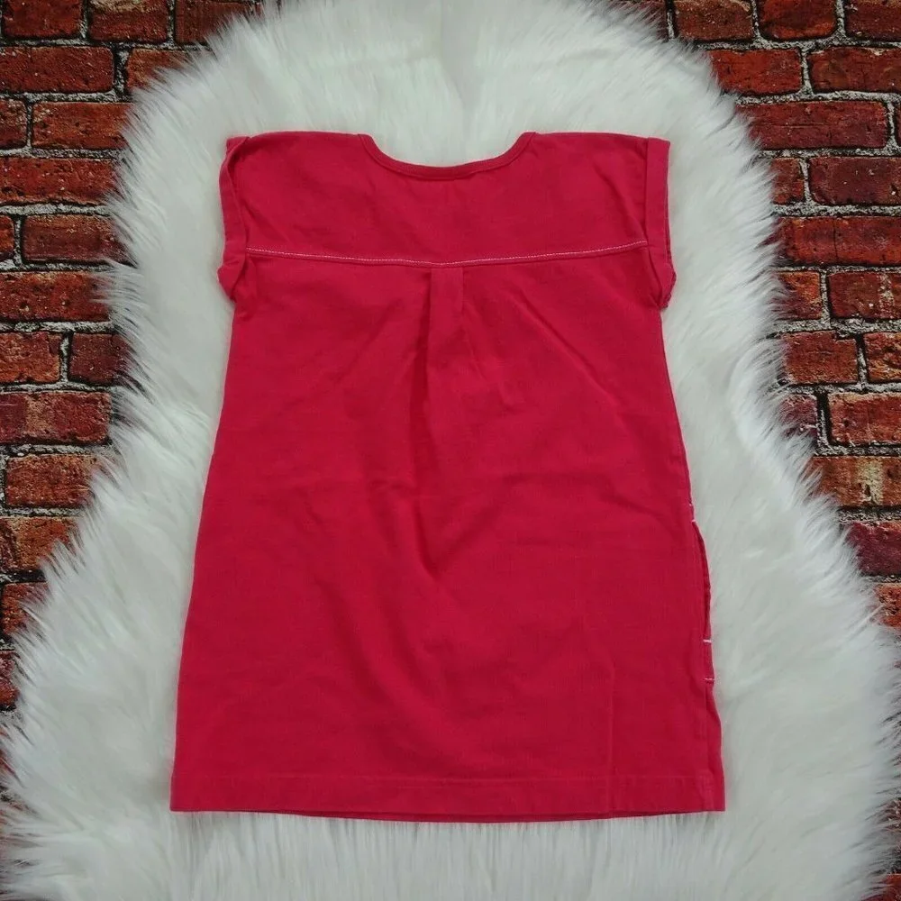 💰3/$25  Hanna Andersson T-Shirt Dress Pockets Cotton 100